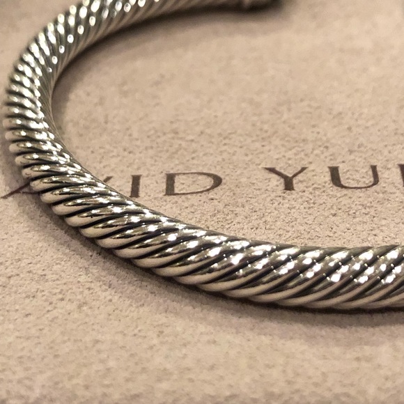 David Yurman 5mm cable bracelet - Picture 4 of 7